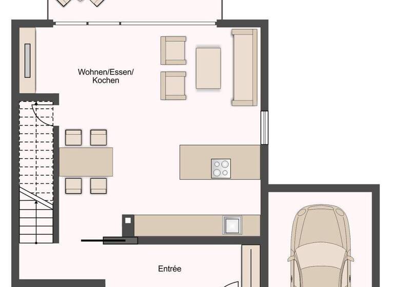Doppelhaushälfte zur Miete - Erstbezug 2.435 € 5 Zimmer 157,1 m² 140 m² Grundstück Zum Kap 92 Zwenkau 04442