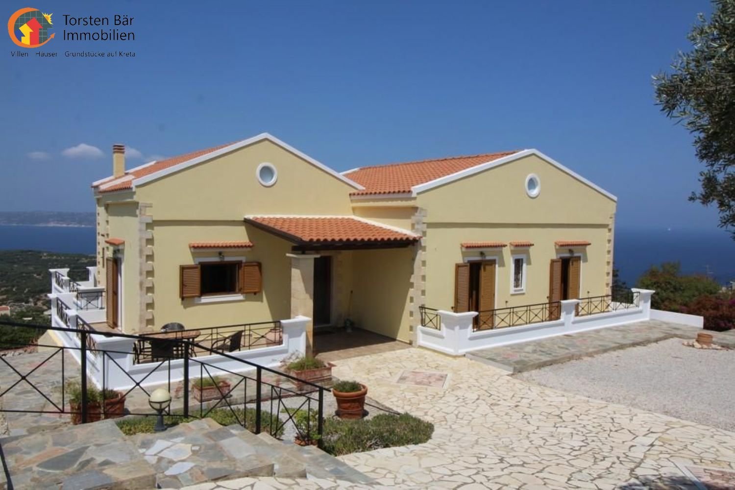 Villa zum Kauf 695.000 € 4 Zimmer 153 m²<br/>Wohnfläche 2.000 m²<br/>Grundstück * * Kokkino Chorio 730 08