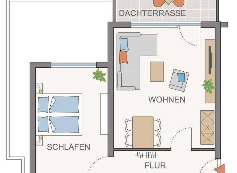 Penthouse zum Kauf 249.000 € 2 Zimmer 63,5 m² 2. Geschoss Talstr.xx Kalbach Frankfurt am Main 60437