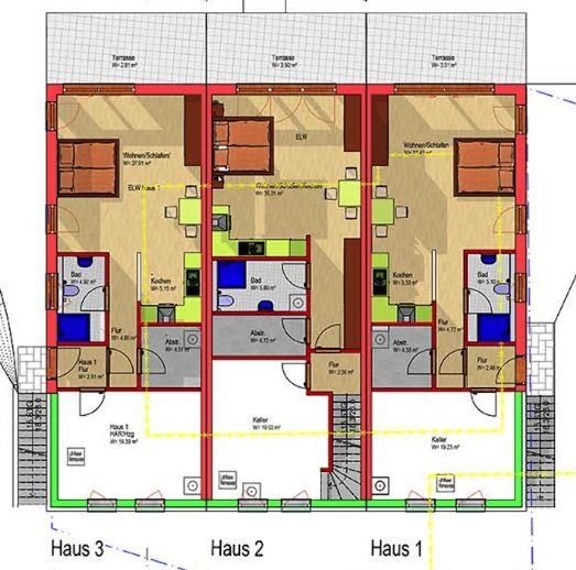 Terrassenwohnung zum Kauf 269.000 € 1,5 Zimmer 50 m²<br/>Wohnfläche Auf der Röte Müllheim Müllheim 79379