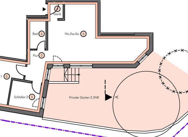 Terrassenwohnung zum Kauf provisionsfrei 259.000 € 3 Zimmer 62,4 m² frei ab sofort Erlanger Straße 11 Heßdorf 91093