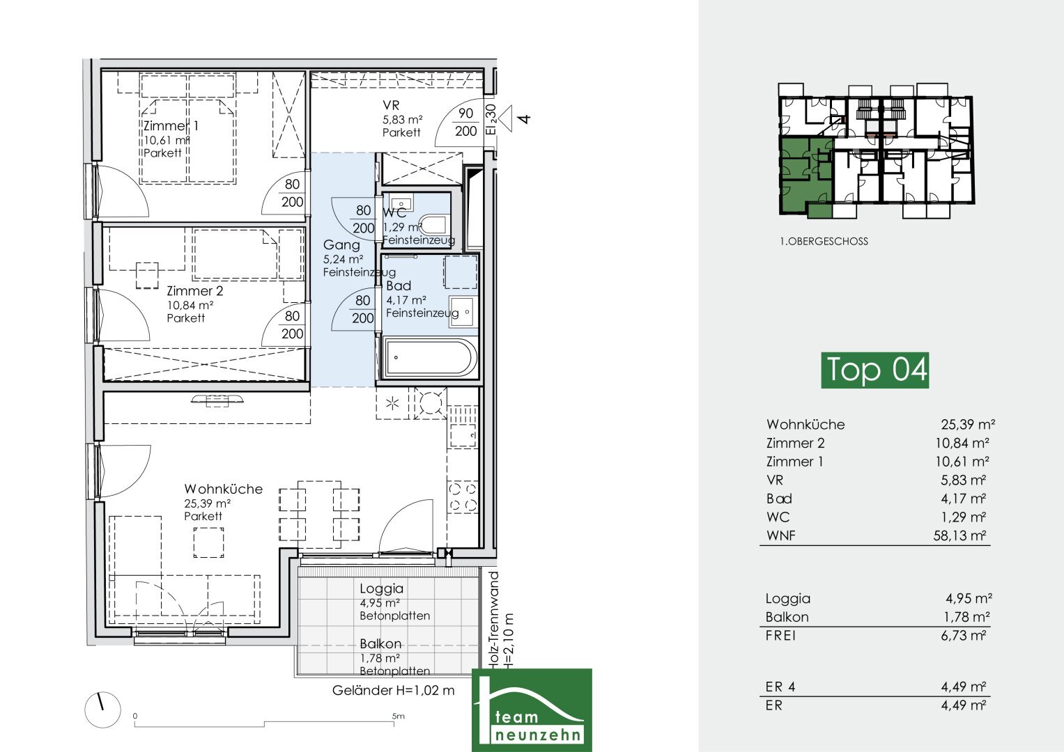 Wohnung zum Kauf provisionsfrei 314.910 € 3 Zimmer 58 m²<br/>Wohnfläche 1.<br/>Geschoss Gartenheimstraße 45-47 Wien 1220