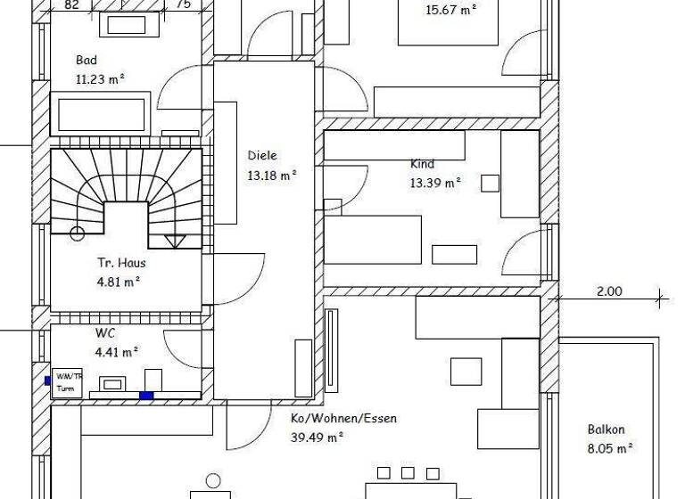 Studio zur Miete - Erstbezug 1.090 € 3 Zimmer 105 m² Straubing 94315