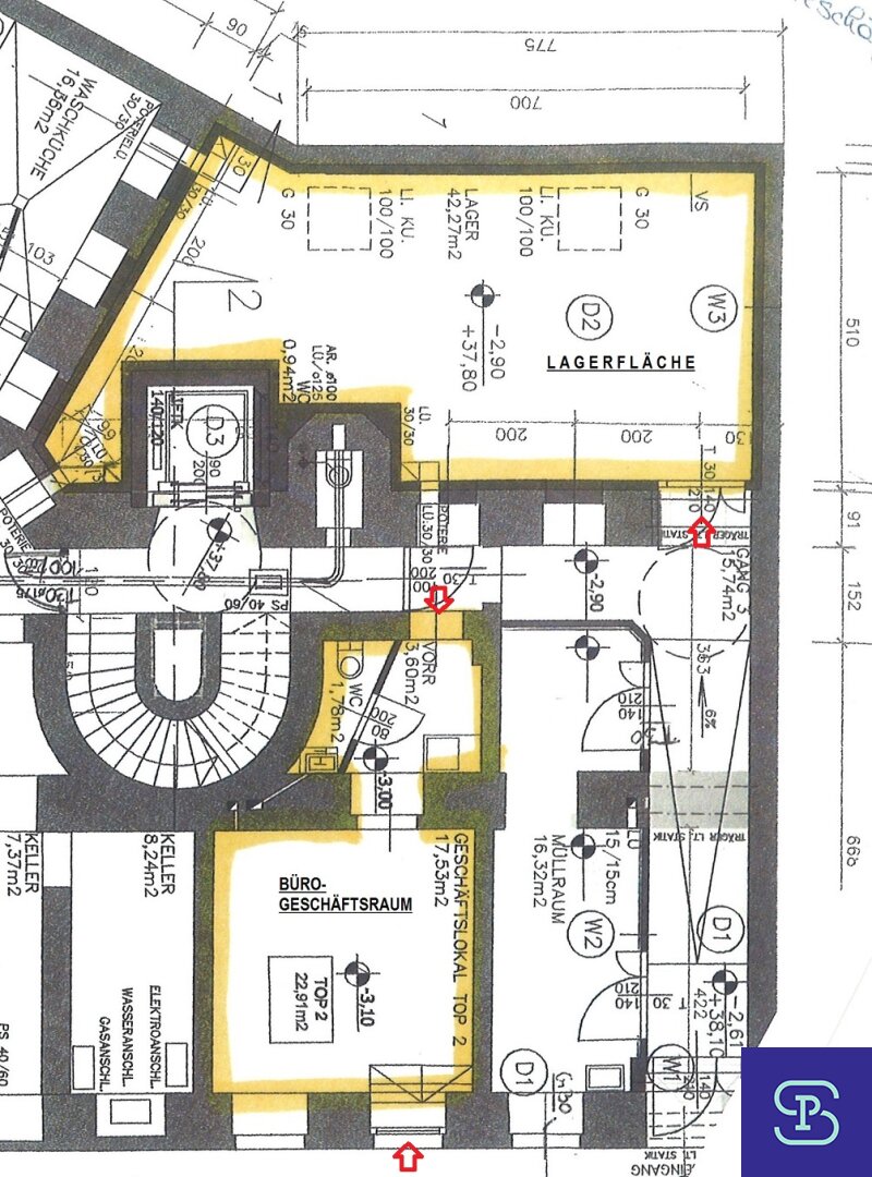 Lagerhalle zur Miete 7,53 € 50 m²<br/>Lagerfläche Wien 1120