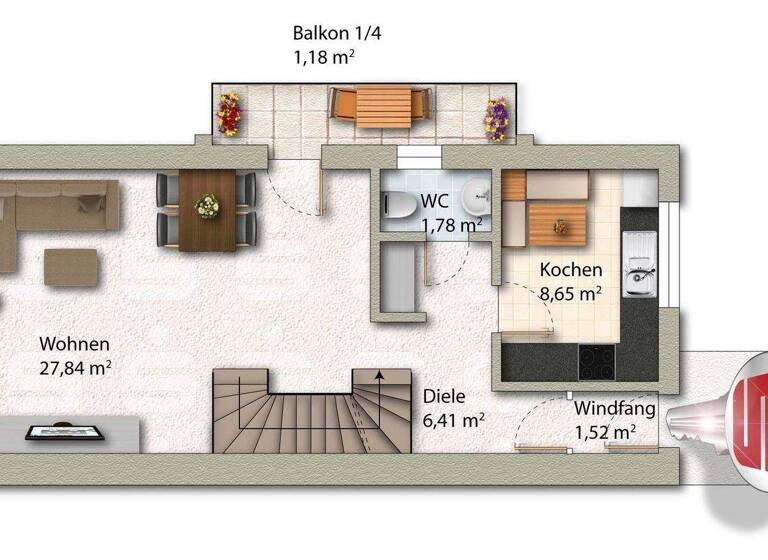 Maisonette zum Kauf 239.500 € 3,5 Zimmer 86 m² frei ab 01.06.2026 Kirchweyhe Weyhe 28844