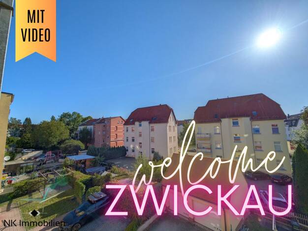 Wohnung zur Miete 335 € 2 Zimmer 56 m² 2. Geschoss Gutenbergstr. 14 Marienthal Zwickau 08060