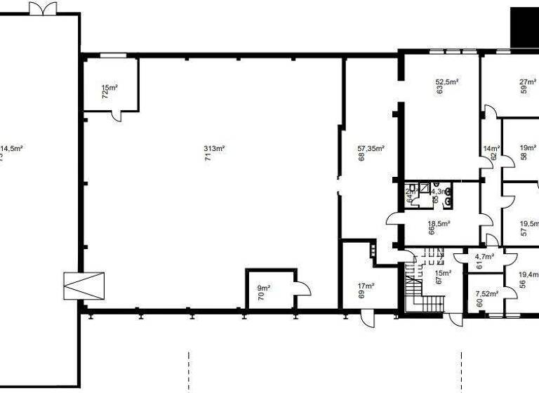 Lagerhalle zur Miete 8.000 € 1.081 m² Lagerfläche Junkersstraße 12 Vahrenheide Hannover 30179
