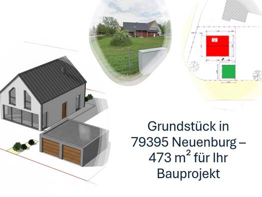 Grundstück zum Kauf provisionsfrei 258.660 € 474 m² Grundstück Neuenburg Neuenburg am Rhein 79395