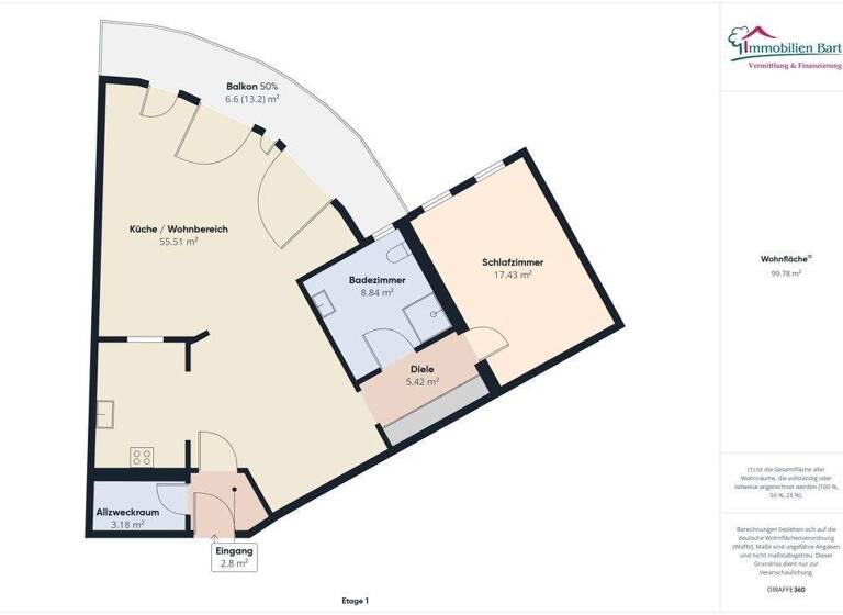 Wohnung zum Kauf 359.800 € 2 Zimmer 99,8 m² Orscholz 66696