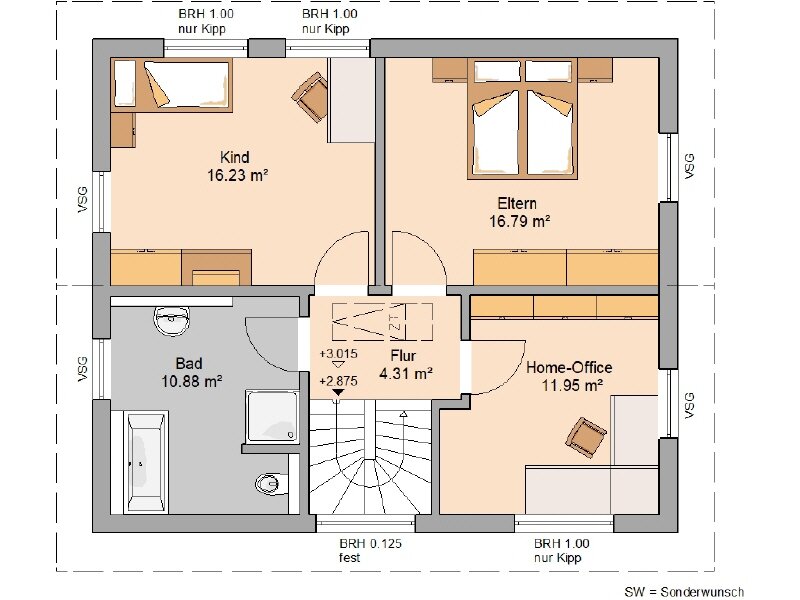 Einfamilienhaus zum Kauf provisionsfrei 646.900 € 4 Zimmer 121 m²<br/>Wohnfläche 490 m²<br/>Grundstück Ebersheim Mainz 55129