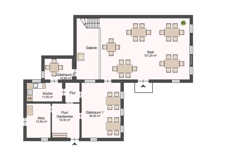 Mehrfamilienhaus zum Kauf 698.000 € 8 Zimmer 359 m² 1.100 m² Grundstück Gotha Jesewitz 04838