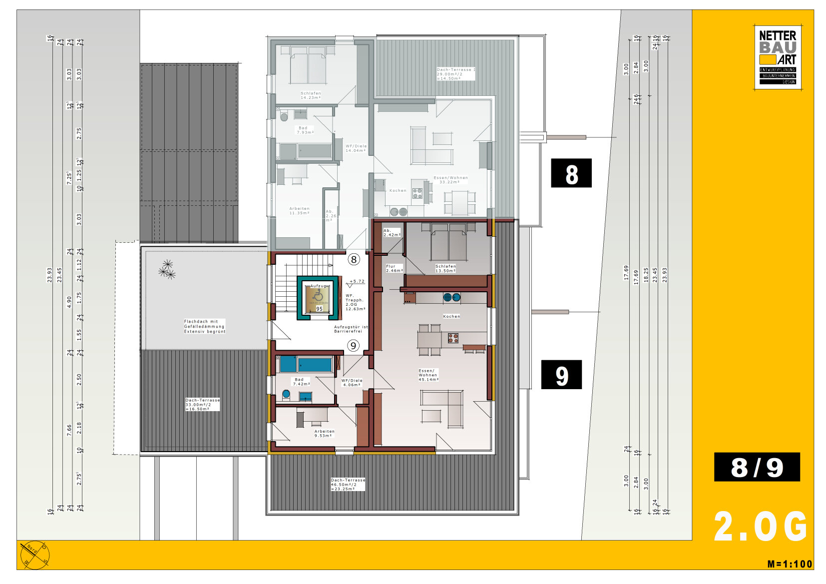 Penthouse zum Kauf provisionsfrei 749.000 € 3 Zimmer 124,3 m²<br/>Wohnfläche 2.<br/>Geschoss Sprottauer Str. 105 Nürnberg 90475