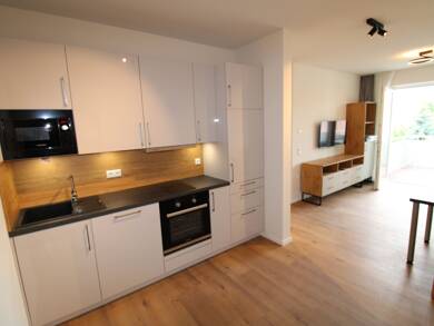 Wohnung zur Miete - Erstbezug 770 € 2 Zimmer 43,3 m² 2. Geschoss Jahnstraße 2 Velden Velden 84149