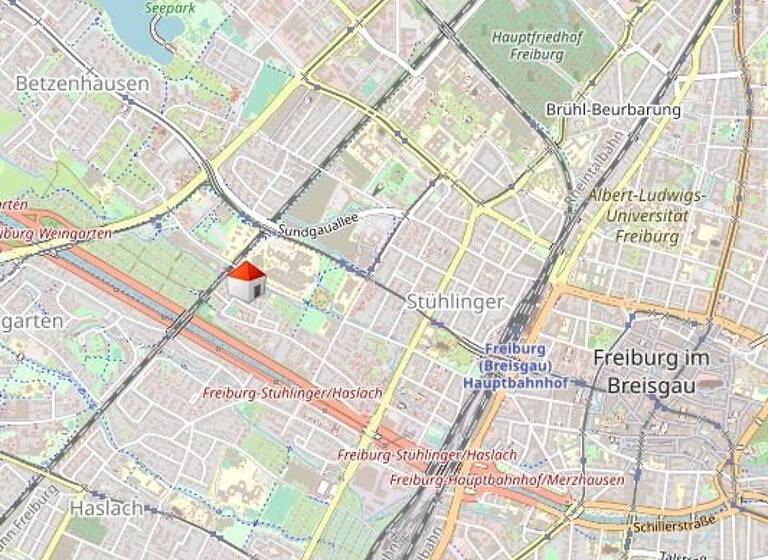 Maisonette zum Kauf 933.000 € 5 Zimmer 118 m²<br/>Wohnfläche EG<br/>Geschoss Betzenhausen Freiburg im Breisgau 79114