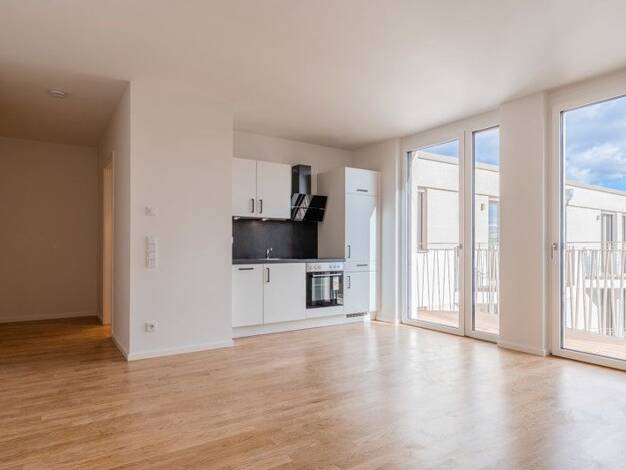 Wohnung zur Miete - Erstbezug 619 € 1 Zimmer 37,5 m² 4. Geschoss frei ab 01.01.2026 Johann-Eck-Straße 4 Neustadt-Neuschönefeld Leipzig-Neustadt-Neuschönefeld 04315