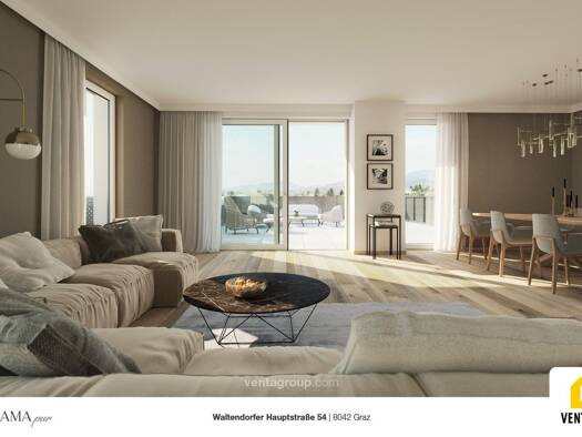 Penthouse zum Kauf 957.090 € 4 Zimmer 113,4 m² 3. Geschoss Waltendorfer Hauptstraße Waltendorf Graz 8010