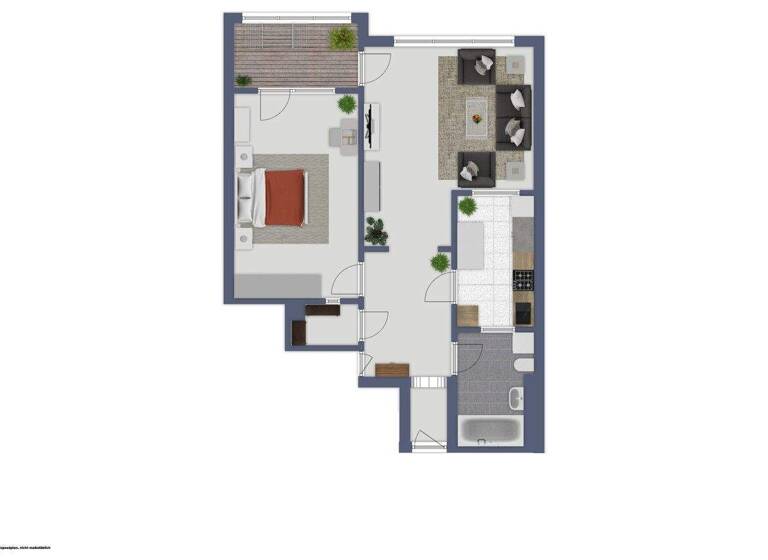 Wohnung zum Kauf 189.000 € 2 Zimmer 73 m² Ansbach 91522