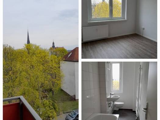 Wohnung zur Miete 618 € 2 Zimmer 65,7 m² 3. Geschoss frei ab 12.05.2026 Am Dahlienheim 26 Leuben Dresden 01257