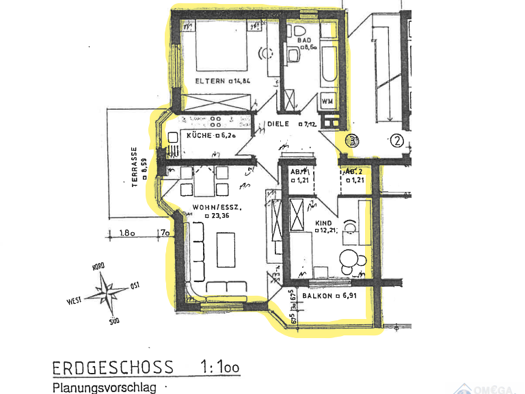 Wohnung zur Miete 640 € 3 Zimmer 81 m² Bad Zwesten 34596