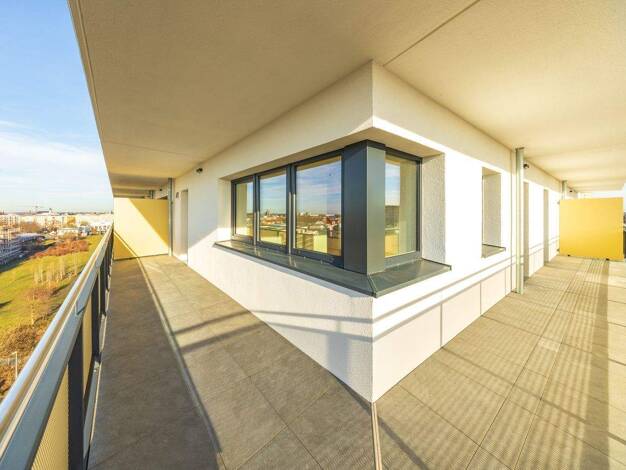 Wohnung zum Kauf - Neubau 505.000 € 3 Zimmer 79,4 m² 7. Geschoss Dösner Weg 6 Zentrum-Südost Leipzig 04103