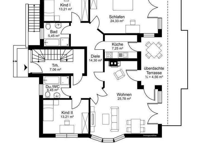 Mehrfamilienhaus zum Kauf 1.190.000 € 9 Zimmer 300 m² 809 m² Grundstück Rissen Hamburg 22559