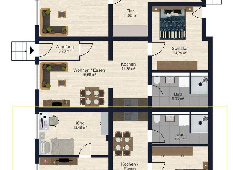 Wohnung zum Kauf 249.000 € 3,5 Zimmer 69,3 m² Kelheim 93309
