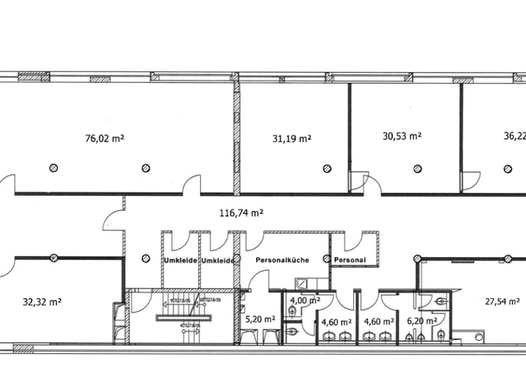 Bürofläche zur Miete 8 Zimmer 431 m² Bürofläche Am Strande 3 Stadtmitte Rostock 18055