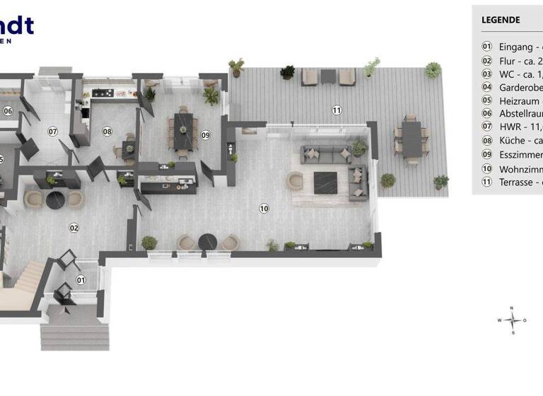 Einfamilienhaus zum Kauf 529.000 € 7 Zimmer 294 m² 838 m² Grundstück Uelzen 29525