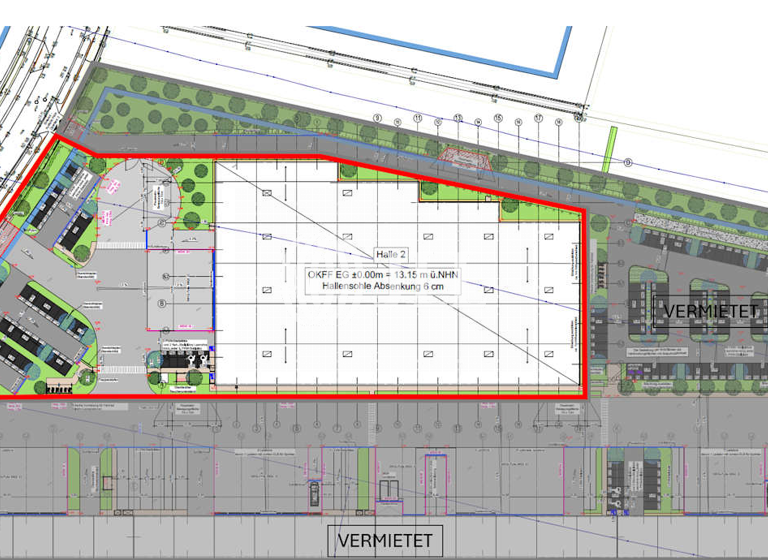 Lagerhalle zur Miete provisionsfrei 6.308 m² Lagerfläche St. Jürgen Lübeck 23560