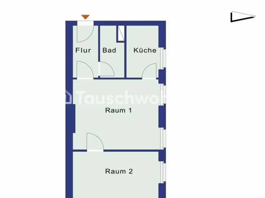 Wohnung zur Miete Tauschwohnung 267 € 2 Zimmer 39 m² 4. Geschoss Moabit Mitte 10559