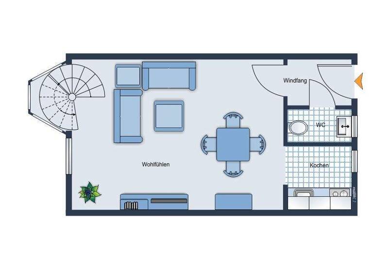 Maisonette zum Kauf 199.000 € 2 Zimmer 48 m² Versbach Würzburg 97078