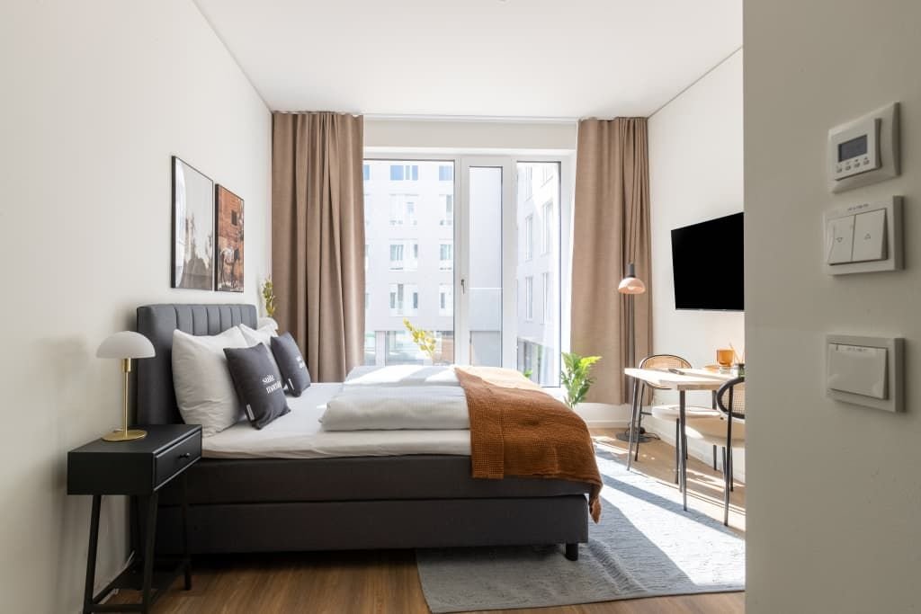 Wohnung zur Miete Wohnen auf Zeit 2.049 € 1 Zimmer 25 m²<br/>Wohnfläche 29.12.2024<br/>Verfügbarkeit Müllerstraße Wedding Berlin 13353