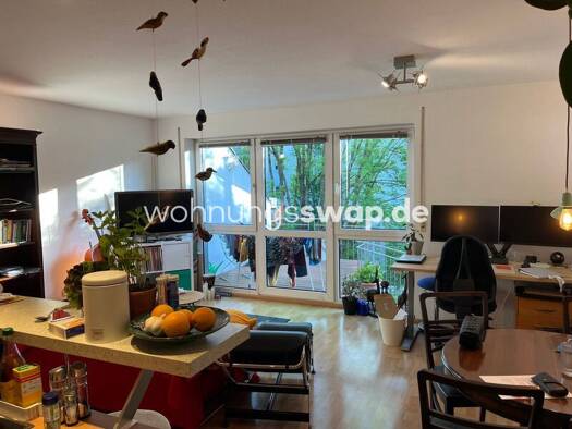 Wohnung zur Miete Tauschwohnung 650 € 1,5 Zimmer 52 m² 2. Geschoss Innenstadt Augsburg 86153