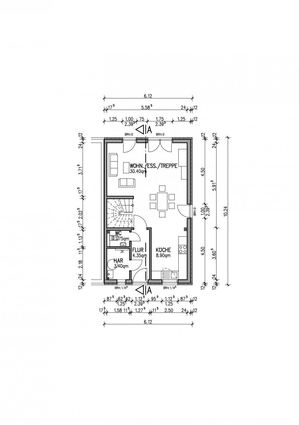 Haus zur Miete 2.398 € 5 Zimmer 127 m²<br/>Wohnfläche Usingen Usingen 61250