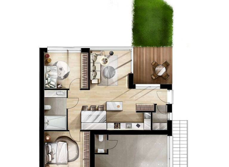 Wohnung zum Kauf - Erstbezug provisionsfrei 315.200 € 3 Zimmer 76,4 m² Oberwiehl Wiehl 51674