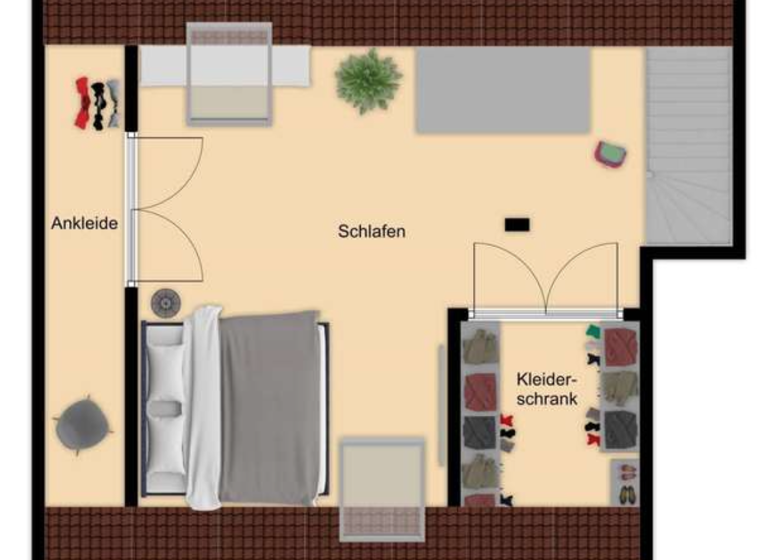 Maisonette zur Miete 670 € 3 Zimmer 73 m² Geschoss 4/5 frei ab 01.06.2026 Stadtmitte Bottrop 46236