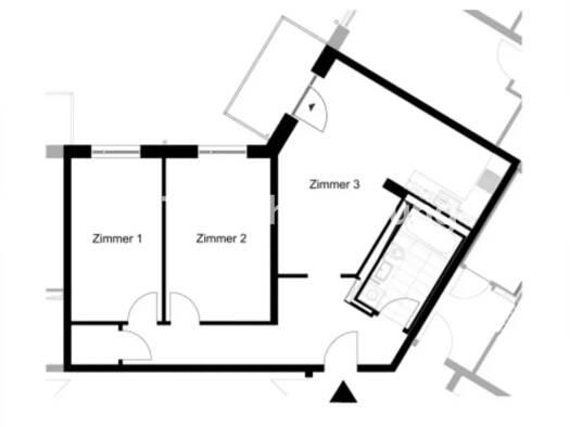Wohnung zur Miete Tauschwohnung 1.040 € 3 Zimmer 80 m² 3. Geschoss Alt-Hohenschönhausen Lichtenberg 13057