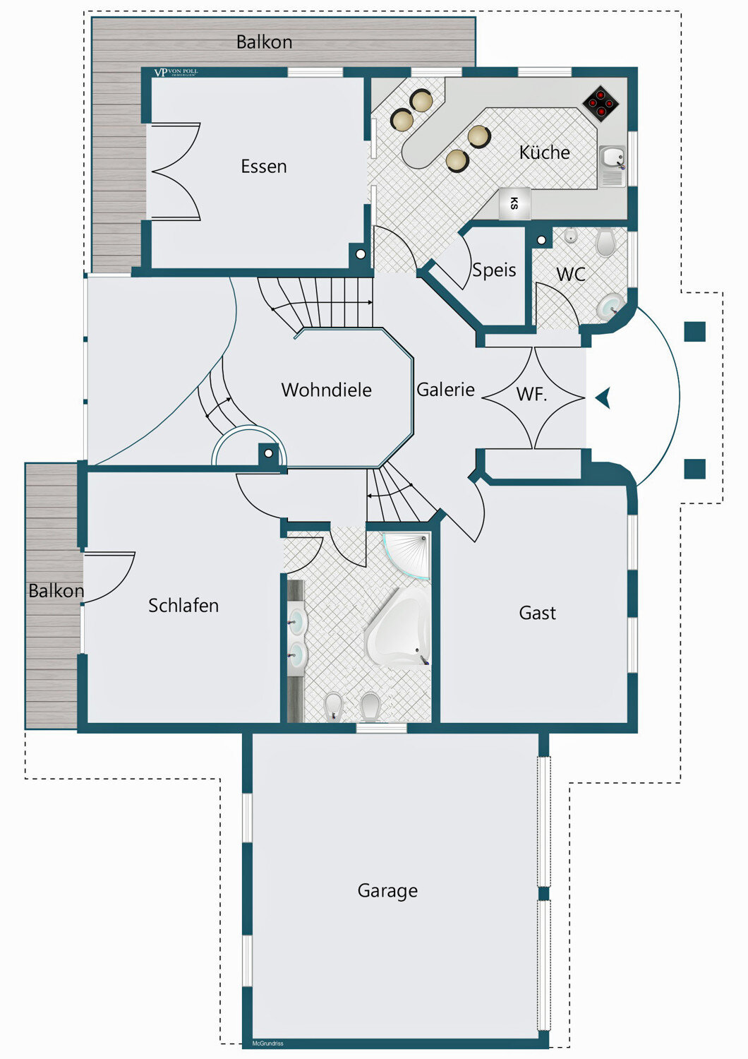 Einfamilienhaus zum Kauf 845.000 € 9 Zimmer 264 m²<br/>Wohnfläche 989 m²<br/>Grundstück Niederviehbach Niederviehbach 84183