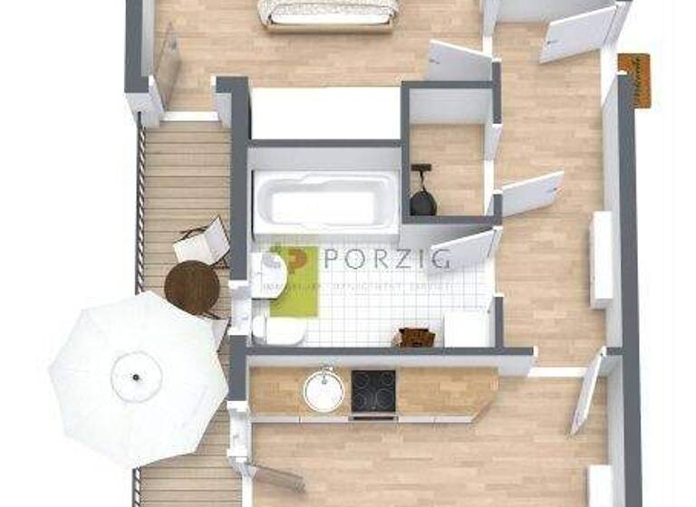 Wohnung zum Kauf 56.000 € 2 Zimmer 43 m² 2. Geschoss Hohenstein-Ernstthal 09337