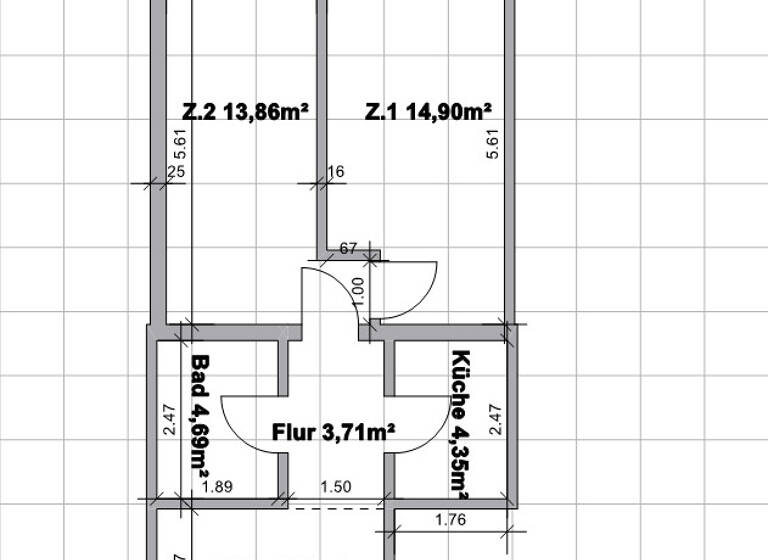 Wohnung zur Miete 399 € 2 Zimmer 48,2 m² 1. Geschoss Hinterweidenthal / Kaltenbach 66999