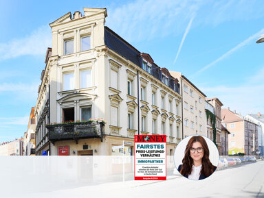 Wohnung zum Kauf 193.000 € 2 Zimmer 82,7 m² 3. Geschoss Glockenhof Nürnberg 90478