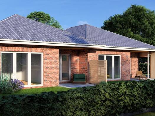 Bungalow zum Kauf - Erstbezug provisionsfrei 319.500 € 3 Zimmer 89 m² 360 m² Grundstück Aperberg Apen 22689