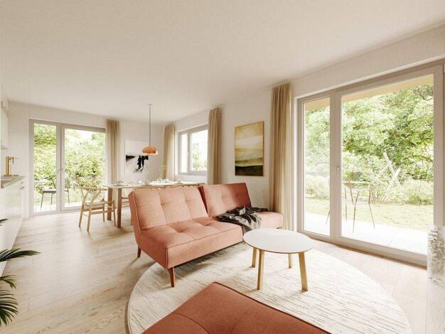 Wohnung zum Kauf - Erstbezug provisionsfrei 844.900 € 3 Zimmer 89,4 m² EG Oberhaching Oberhaching / Deisenhofen 82041