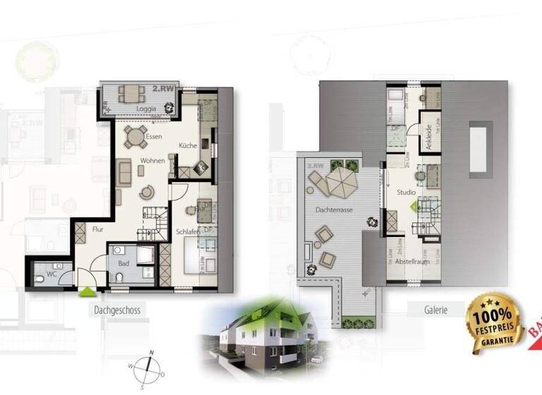 Wohnung zum Kauf - Neubau provisionsfrei 498.000 € 3,5 Zimmer 88 m² Weil im Schönbuch 71093
