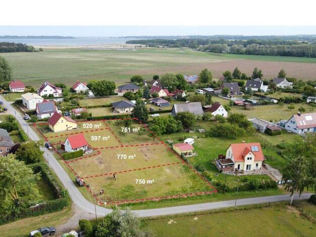 Grundstück zum Kauf provisionsfrei 130.500 € 750 m² Grundstück Zum Haff Teßmannsdorf Am Salzhaff- Teßmannsdorf 18233