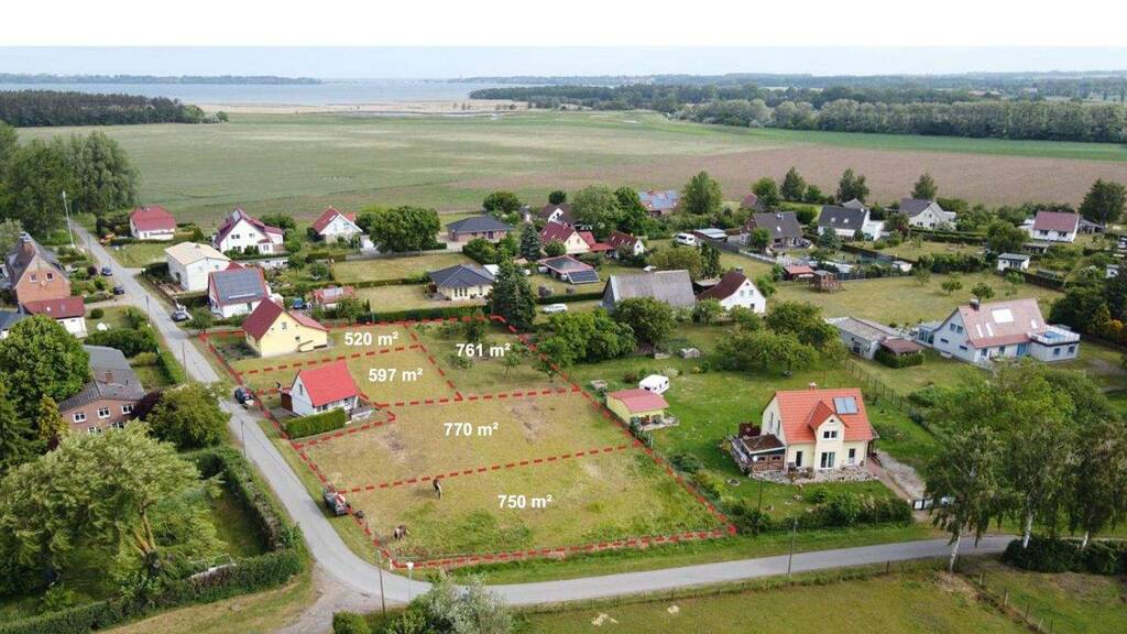 Grundstück zum Kauf provisionsfrei 130.500 € 750 m² Grundstück Zum Haff Teßmannsdorf Am Salzhaff- Teßmannsdorf 18233