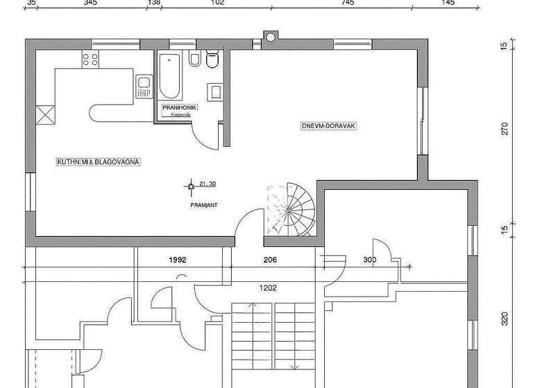 Wohnung zum Kauf 384.000 € 4 Zimmer 140 m² 2. Geschoss Zadar
