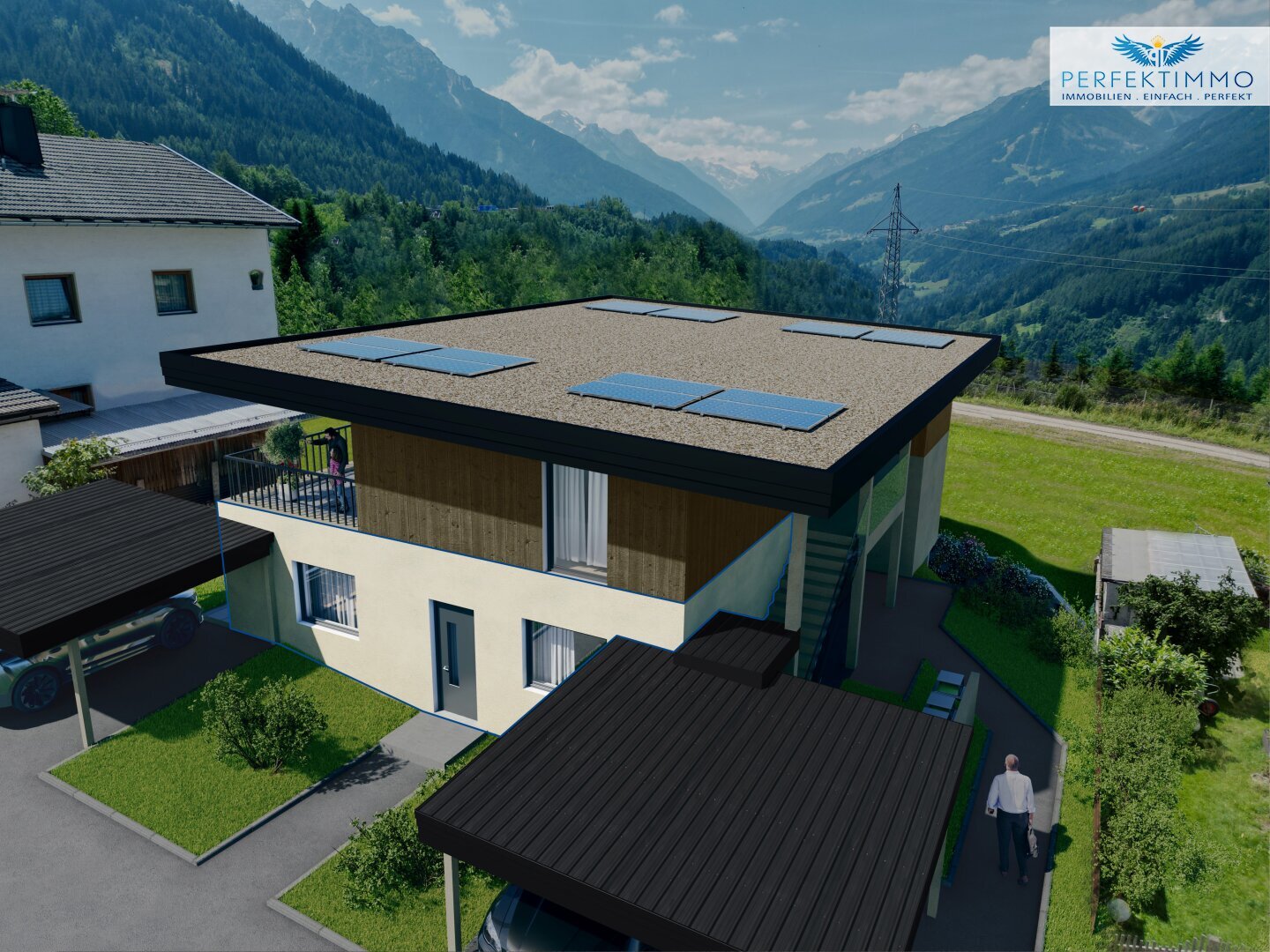 Terrassenwohnung zum Kauf 309.000 € 2 Zimmer 40 m²<br/>Wohnfläche Schönberg im Stubaital 6141