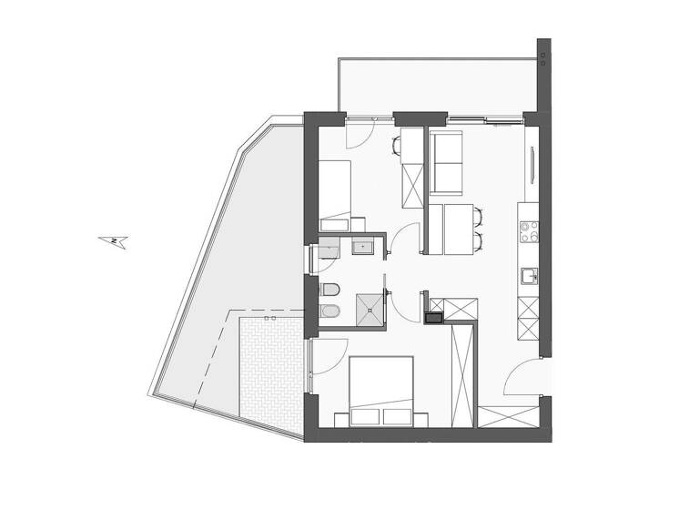 Wohnung zum Kauf 460.000 € 3 Zimmer 49,6 m² EG frei ab 01.12.2027 Rittsteinweg 5 Eppan 39057