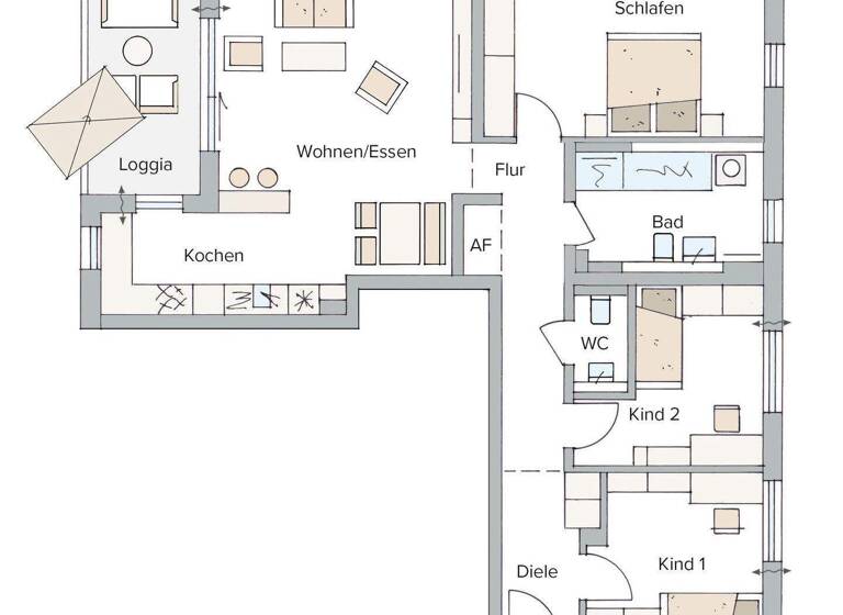 Wohnung zum Kauf - Erstbezug provisionsfrei 677.814 € 4 Zimmer 100,4 m² 1. Geschoss frei ab 31.03.2028 Volbehrstraße 11 Spitalhof Nürnberg 90491